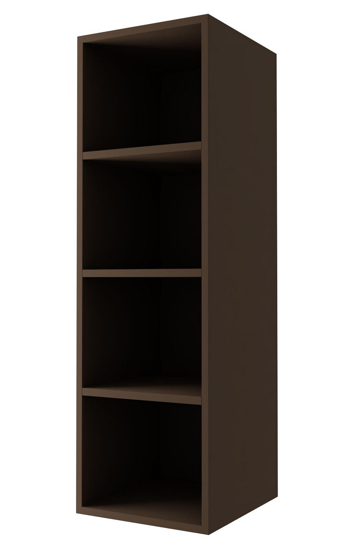 KÜCHENHÄNGESCHRANK Kvantum W4/30 Dust Grey Matt / Lava Matt 30 / 32,5 / 96cm - Dunkelgrau/Grau, Holz/Holzwerkstoff (30/96/32.5cm) - Feldmann-Wohnen