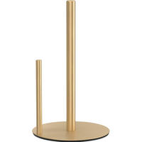 KÜCHENROLLENHALTER Edelstahl Gold 17 x 17 x 30 cm - Goldfarben, Metall (17/7.6/31cm)