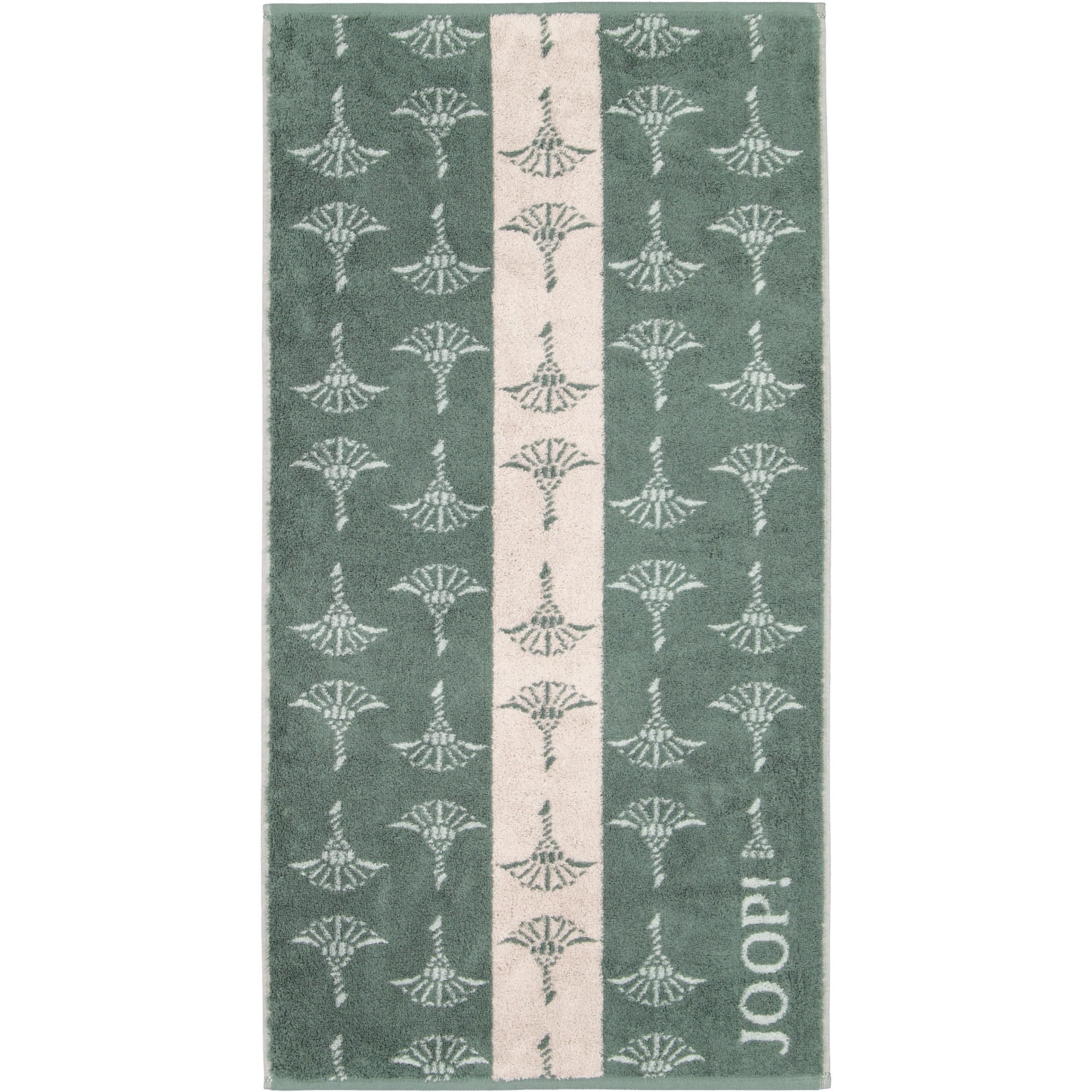 HANDTUCH DIVIDED CORNFLOWER 1706 SALBEI - 44 - Grün, Textil (50/100cm) - Joop!
