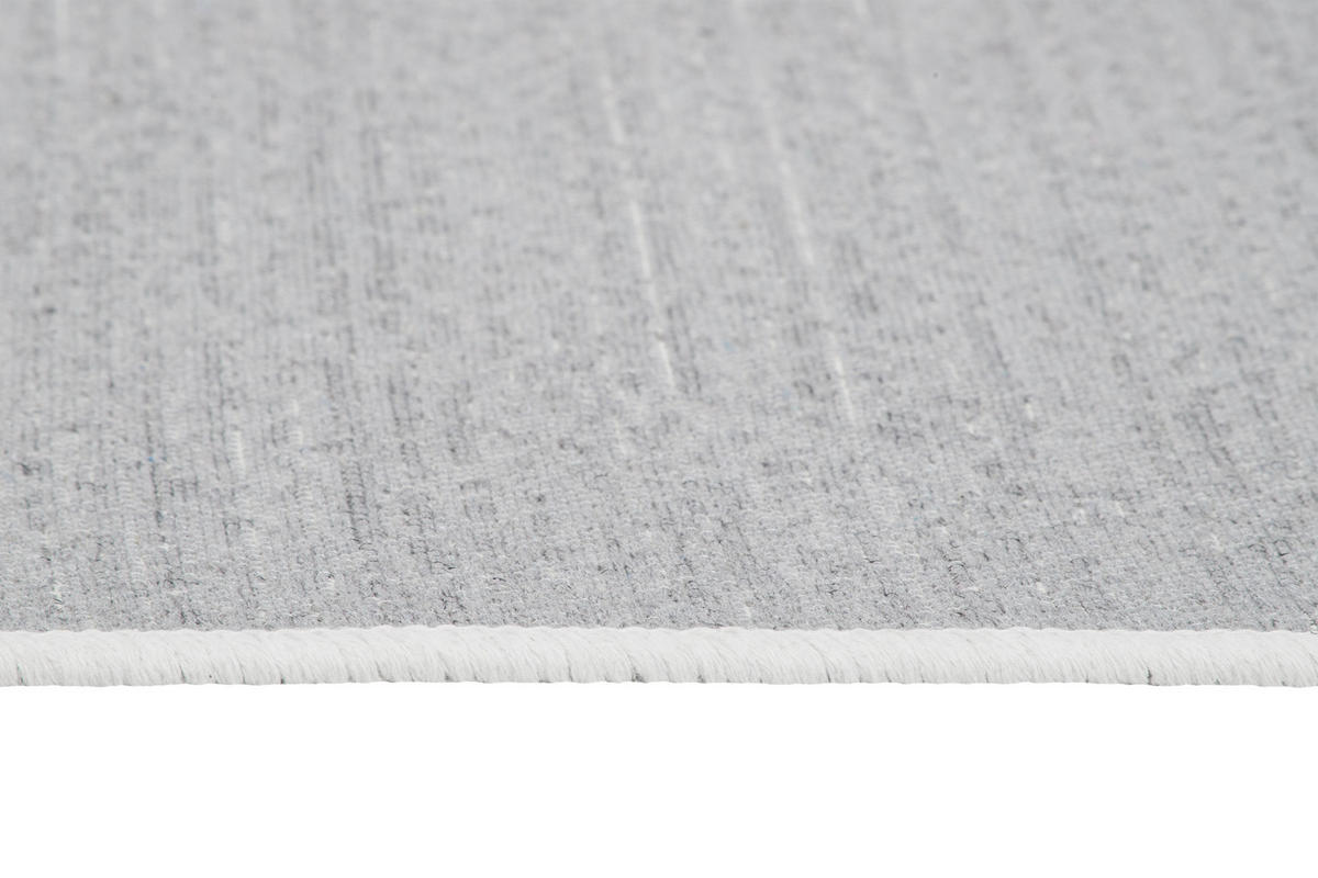 TEPPICH AZTECA Grau 80/200 cm - Grau, Naturmaterialien (80/200cm) - Tapiso