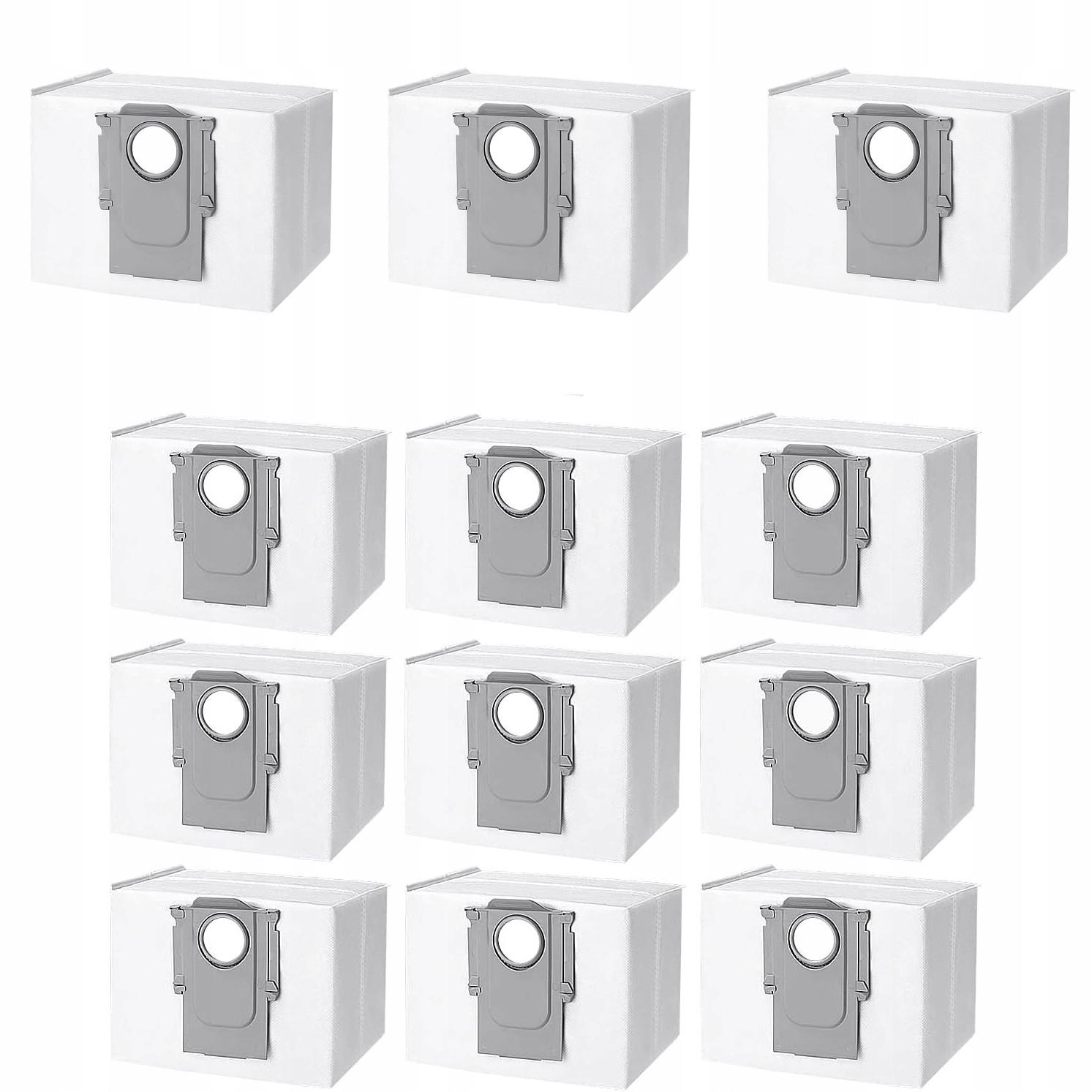 STAUBBEUTEL Universal 12er-Set, 1,8 l, 4-lagig, automatische Schließung, Kartonkragen, Gummidichtung, CE - Multicolor, Kunststoff/Metall (10/10/10cm)