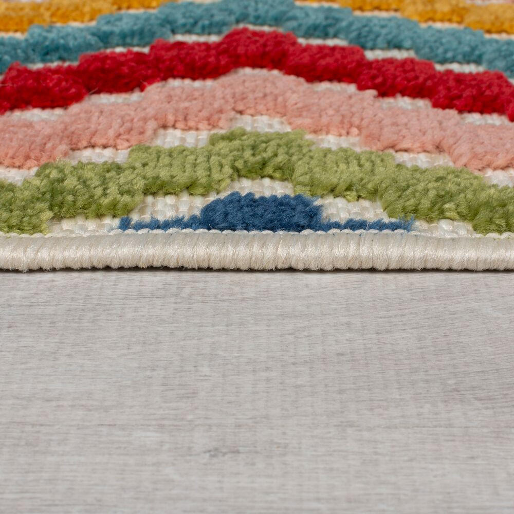 Thumbnail - Kadima Design Outdoor-Teppich, Mehrfarbig, Textil, Grafikmuster, Rechteckig, 80x230 cm, pflegeleicht, Teppiche & Böden, ...