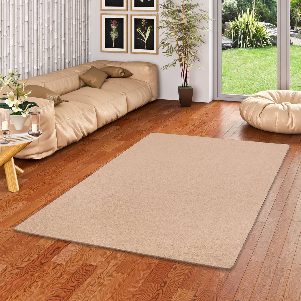 TREND VELOURS TEPPICH JOY - Cognac, Textil (200/300cm) - Snapstyle