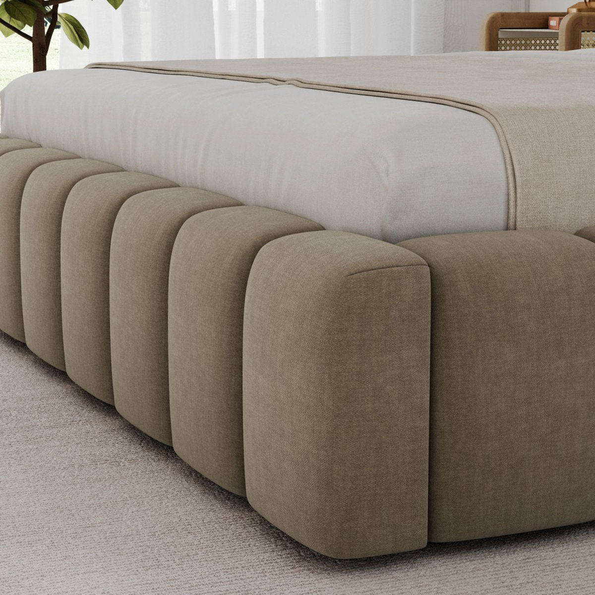 BOXBETT 180/200 Auria Braun - Braun, Holz (180/200cm) - Petits-meubles