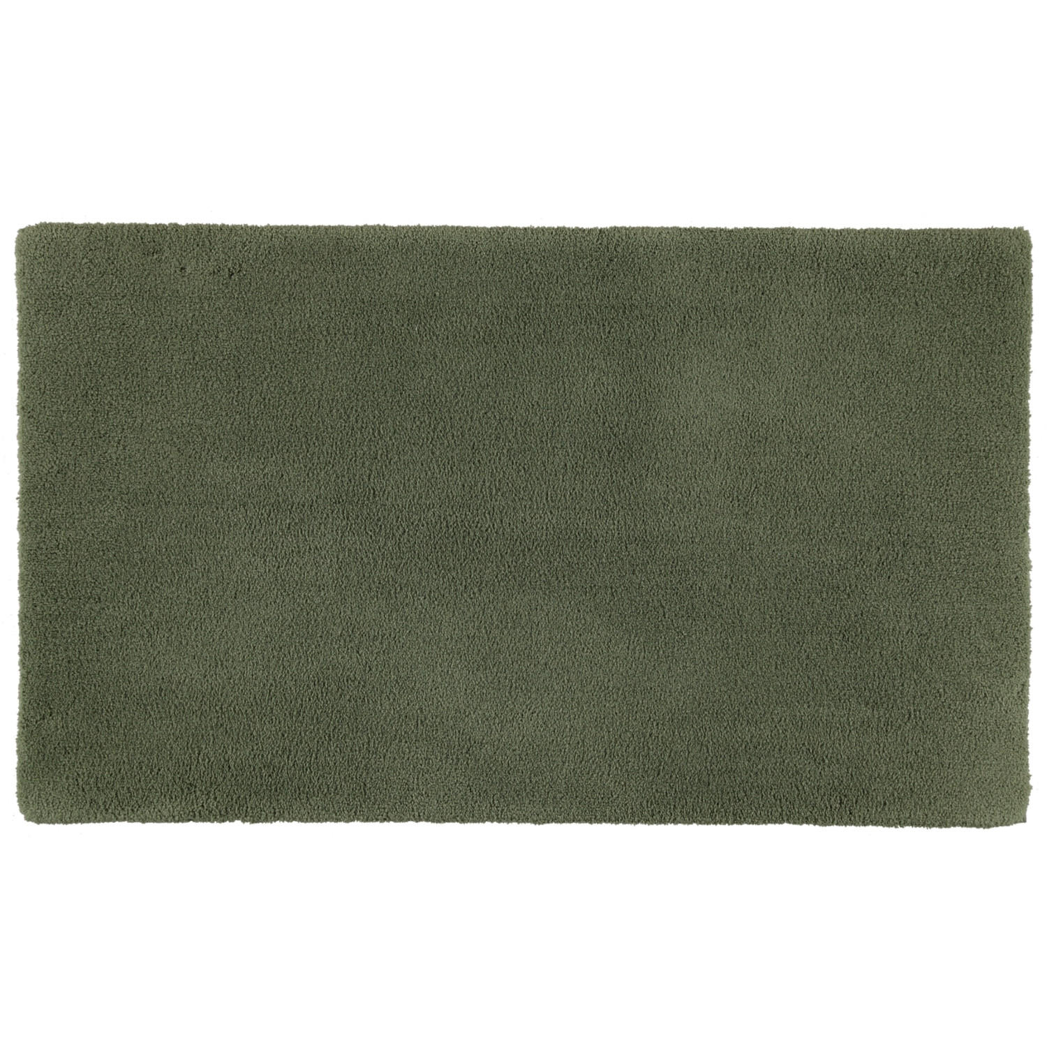 BADTEPPICHE SQUARE OLIVE - 404 - Grün, Textil (70/120cm) - Rhomtuft