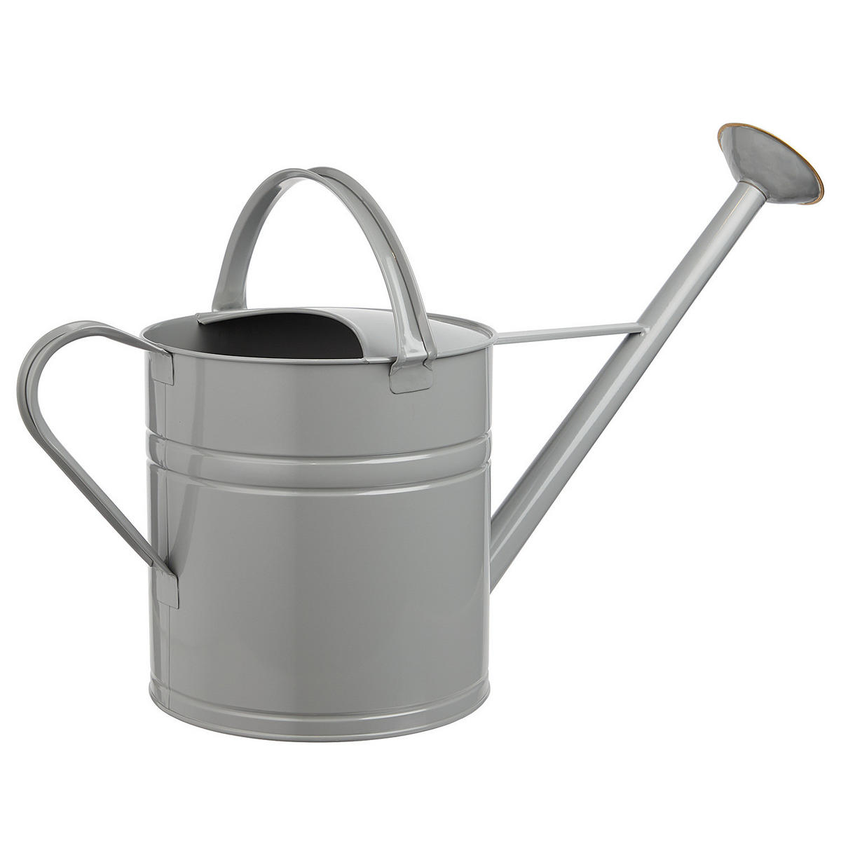 GIESSKANNE Zinc 8L - Grau, Metall (23/35/65cm) - Butlers