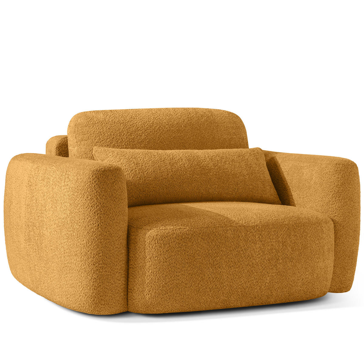 SESSEL ELOSA - Honig, Holz/Textil (145/85/115cm) - KONSIMO®