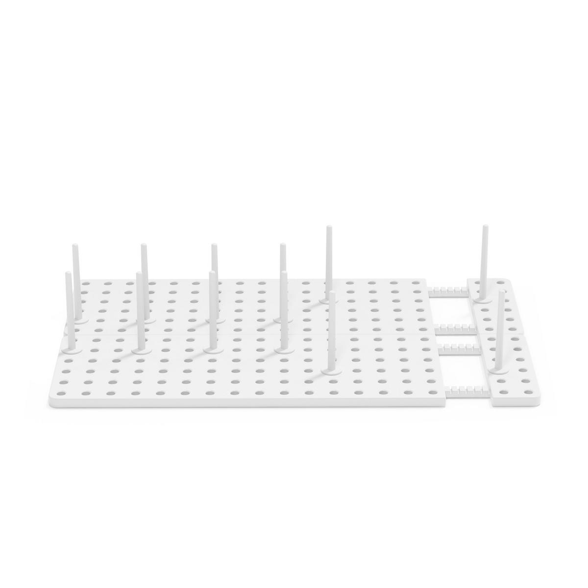 SCHUBLADENORGANIZER Peggy 2er-Set, Weiß - Weiß, Kunststoff (15/10/55cm) - Umbra