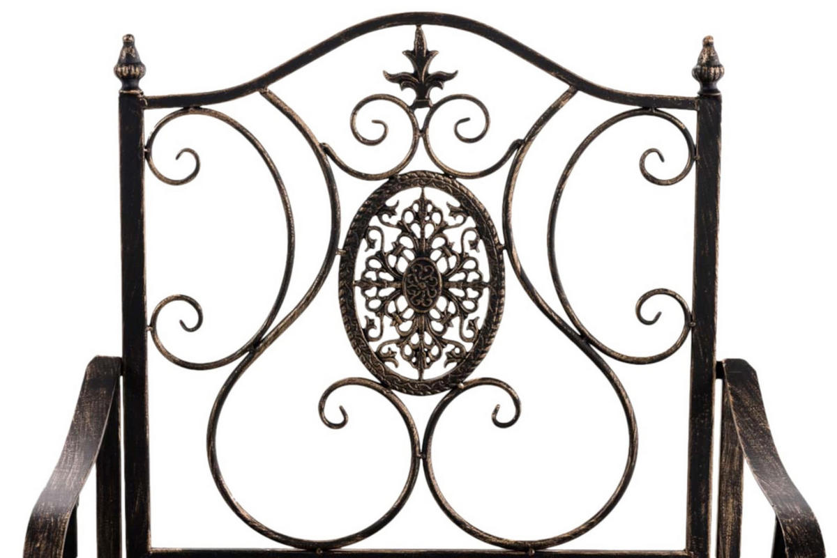 GARTENSTÜHLE Puncho - 2er Set bronze - Bronzefarben, Metall (62/94/53cm) - TPFGarden