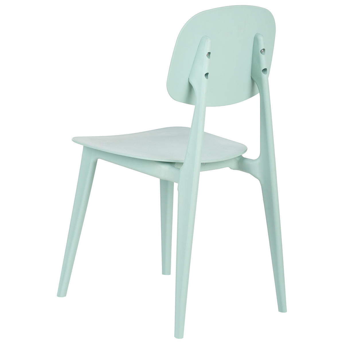 ESSZIMMERSTUHL 2er-Set Mintgrün Kattavia - Mintgrün, Kunststoff (40/80/49cm) - Beliani