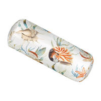 NACKENROLLENHÜLLE Meeresjuwel ivory 40/15 cm - Multicolor/Weiß, Naturmaterialien (15/40cm) - beties Heimtextil