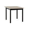 ESSTISCH Max 9 - Schwarz/Cappuccino, Holz (80/80/78cm) - Leaf Design