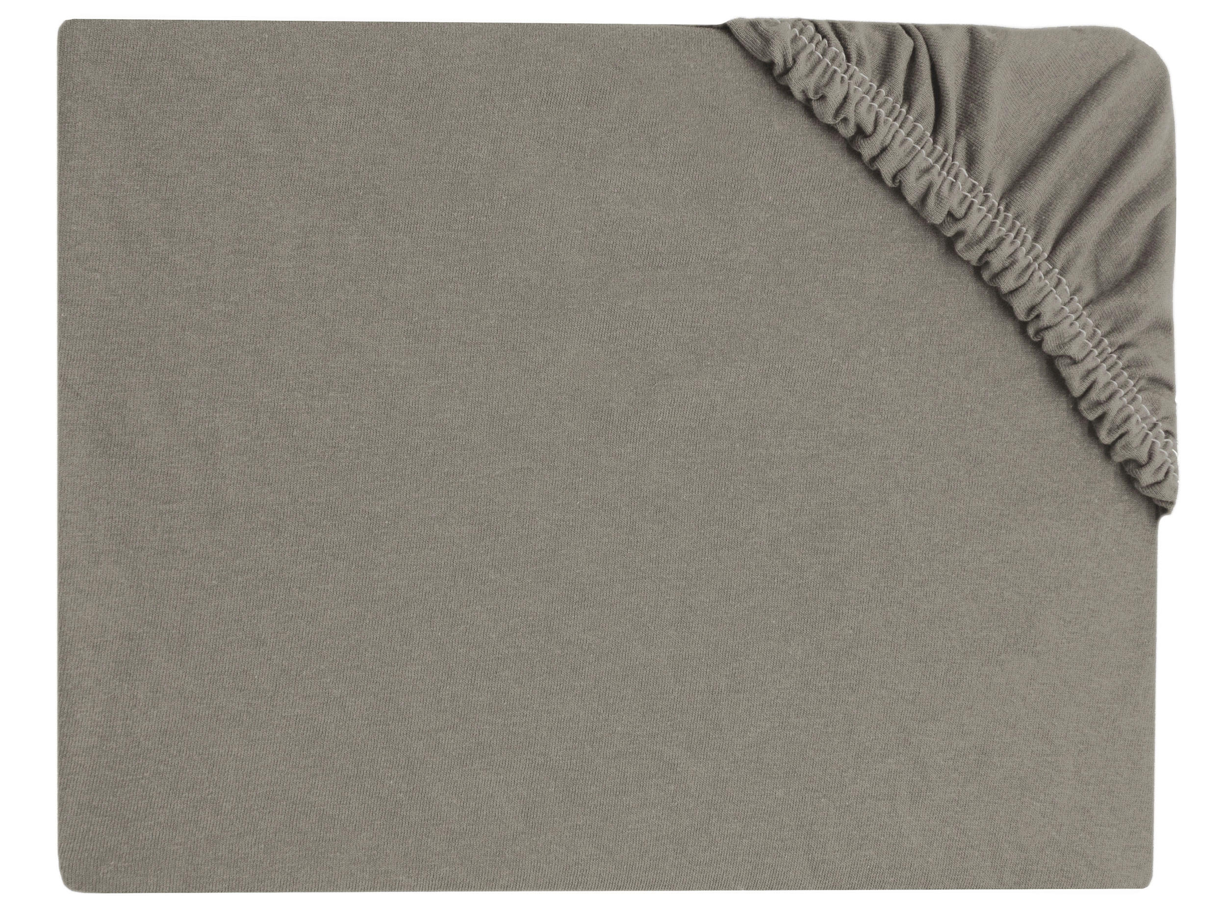 SPANNBETTLAKEN, 100x200 cm, 100% Baumwolle, Braun - Braun, Textil (100/200cm) - Zollner