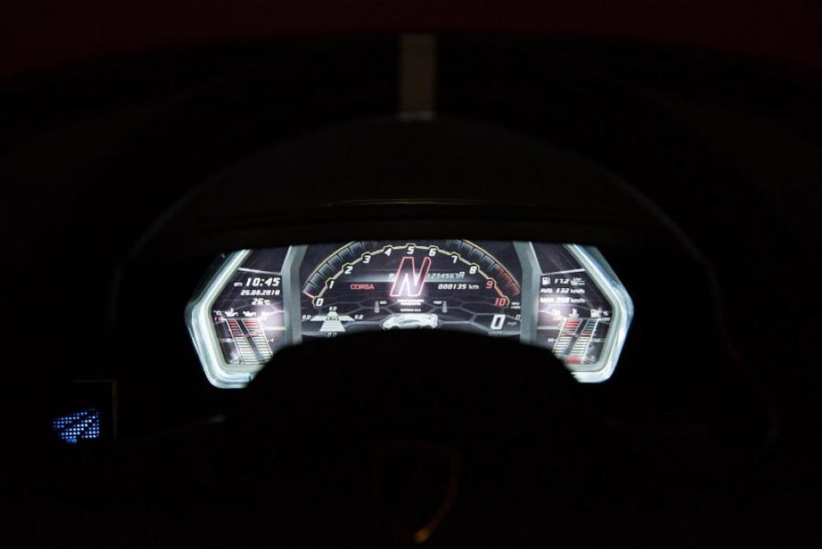 ELEKTROAUTO Lamborghini Aventador SVJ grün EVA-Reifen, Kunstledersitz, 2x 35 Watt Motoren, 12V 7Ah Akku, Radio - Grün, Kunststoff (123/66/45cm) - Es-Toys