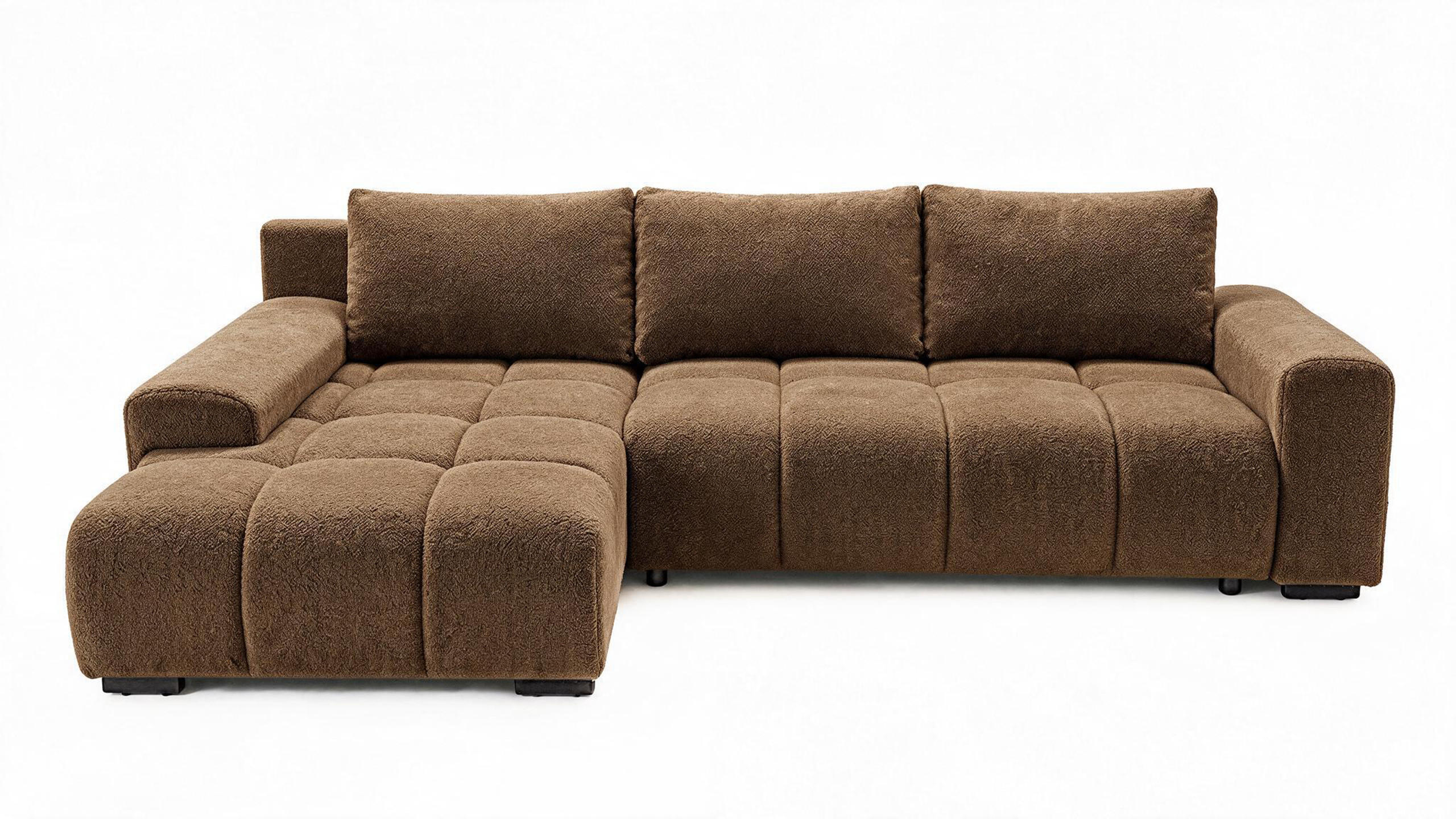 XXXLutz Ecksofa Braun 270x185 cm