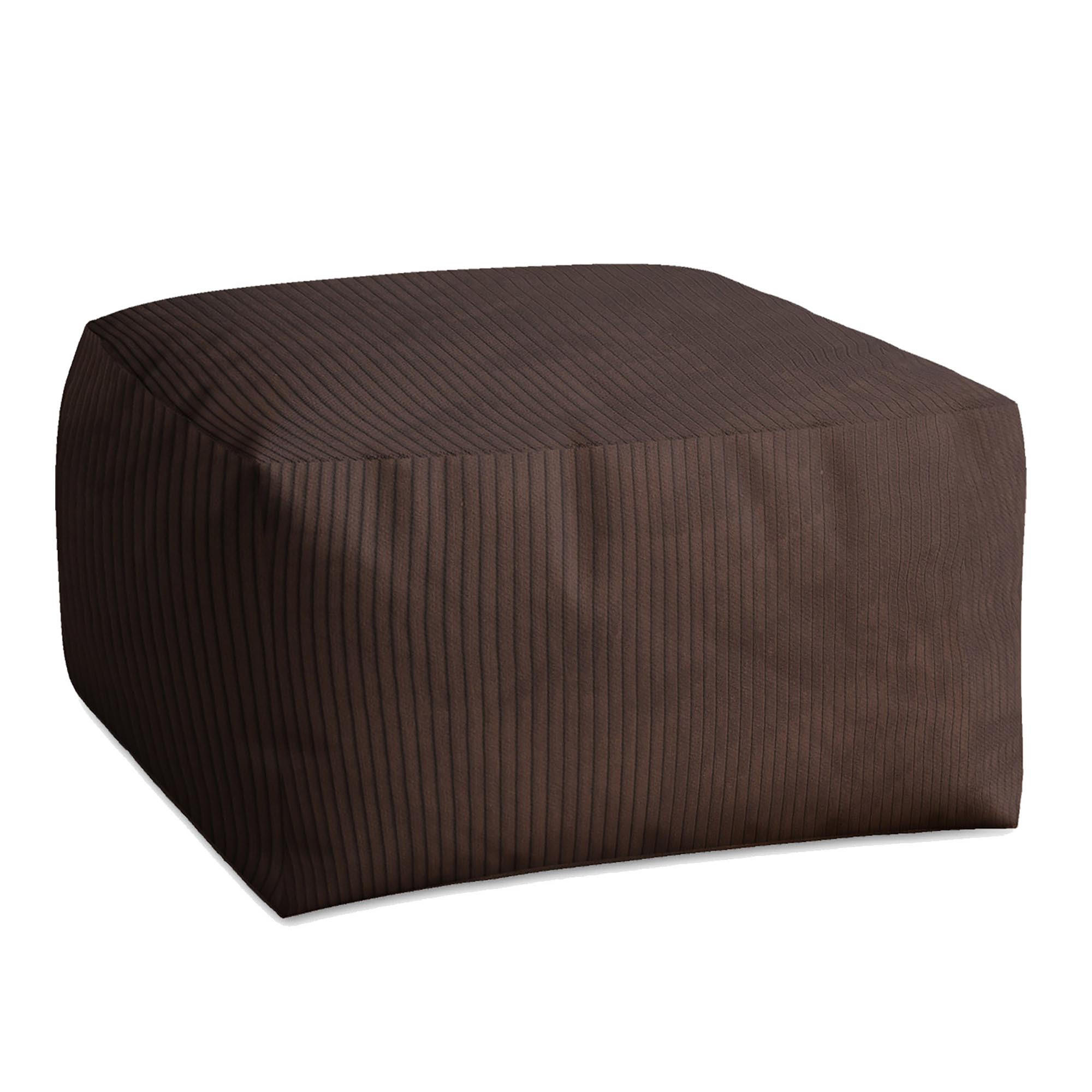 SITZSACK COMFORT Dark Chocolate - Dunkelbraun, Textil (70/40/70cm) - Dreamroots