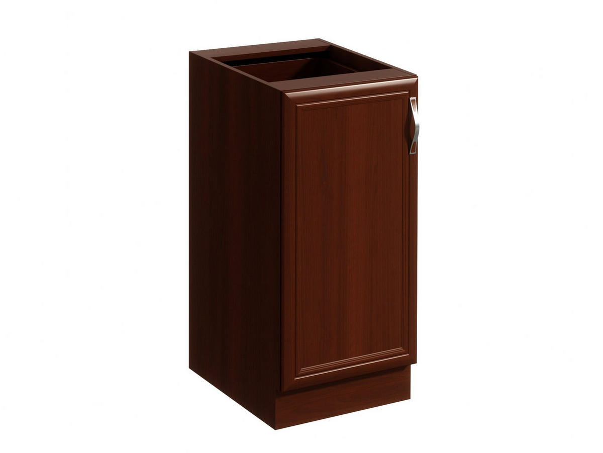 UNTERSCHRANK D40 – Sycylia Milano – für kleine und große Küchen – Milano / Walnuss / Links - Walnussfarben, Holzwerkstoff (40/82/47cm) - ROYAL24_MARKT