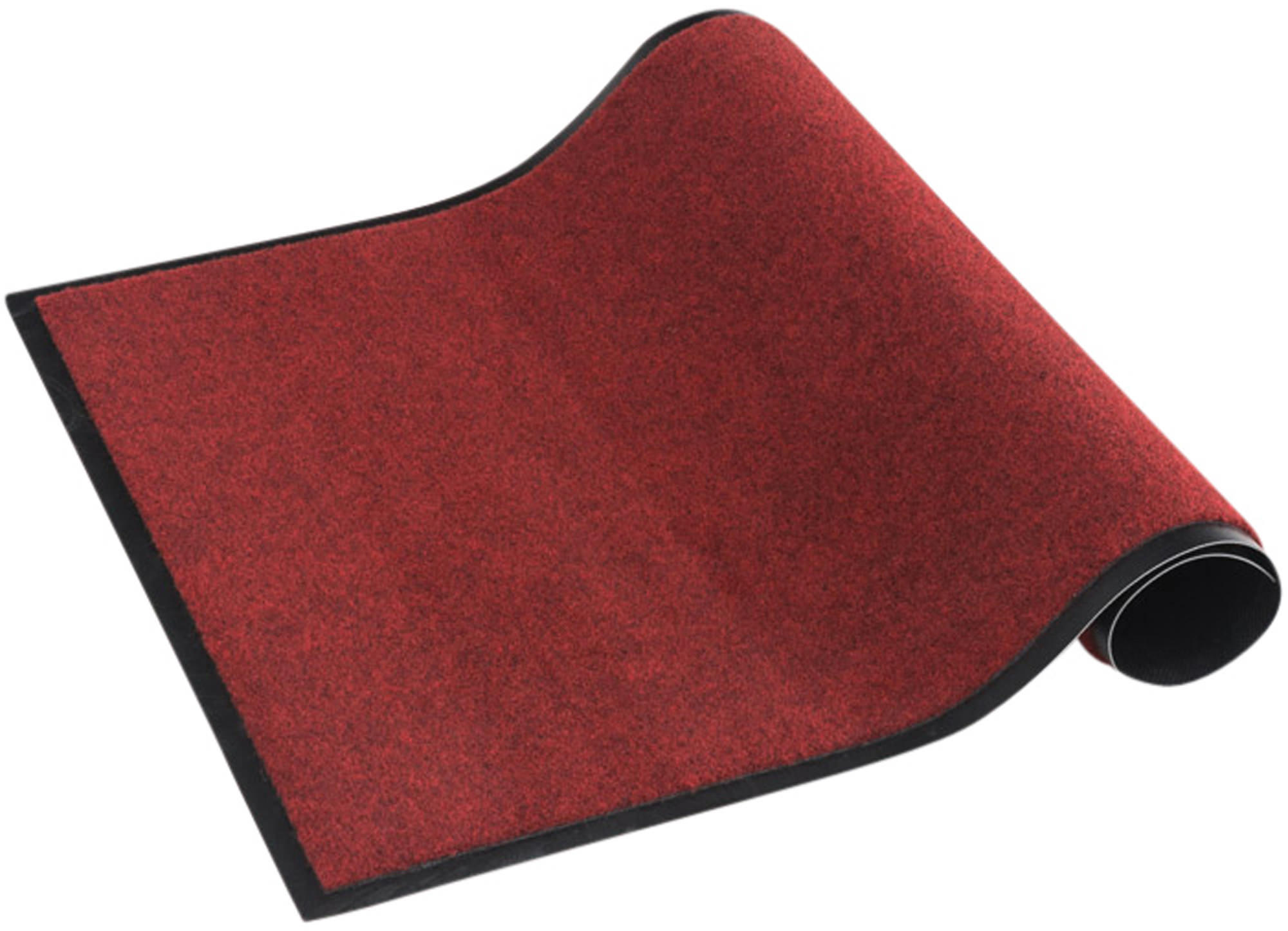 FUSSMATTE 60/40 cm Stoff rot - Rot, Textil (60/40cm) - CLP