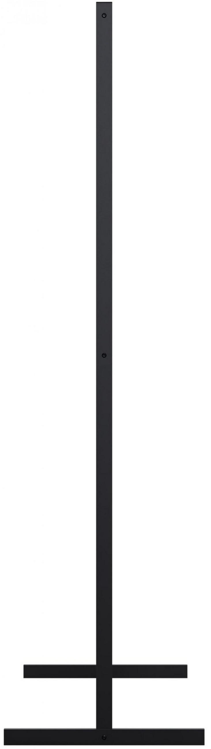 KLEIDERSTÄNDER 150x38x120-schwarz-Metall - Schwarz, Metall (150/185/50cm) - CLP