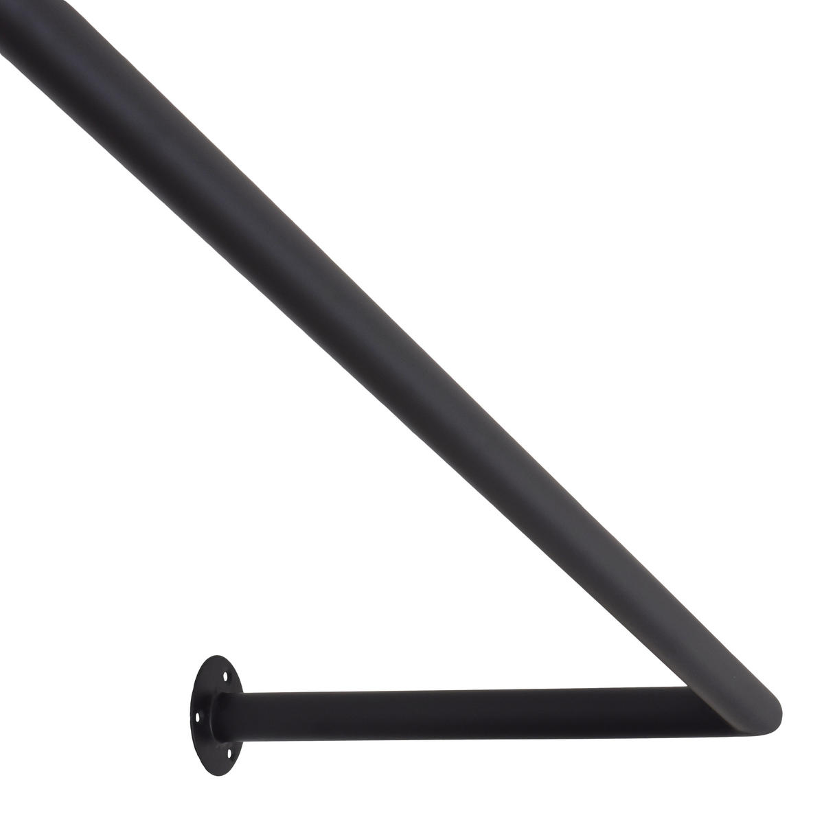 KLEIDERABLAGE Kyra Schwarz - Schwarz, Metall (90/2/30cm) - LOFT42