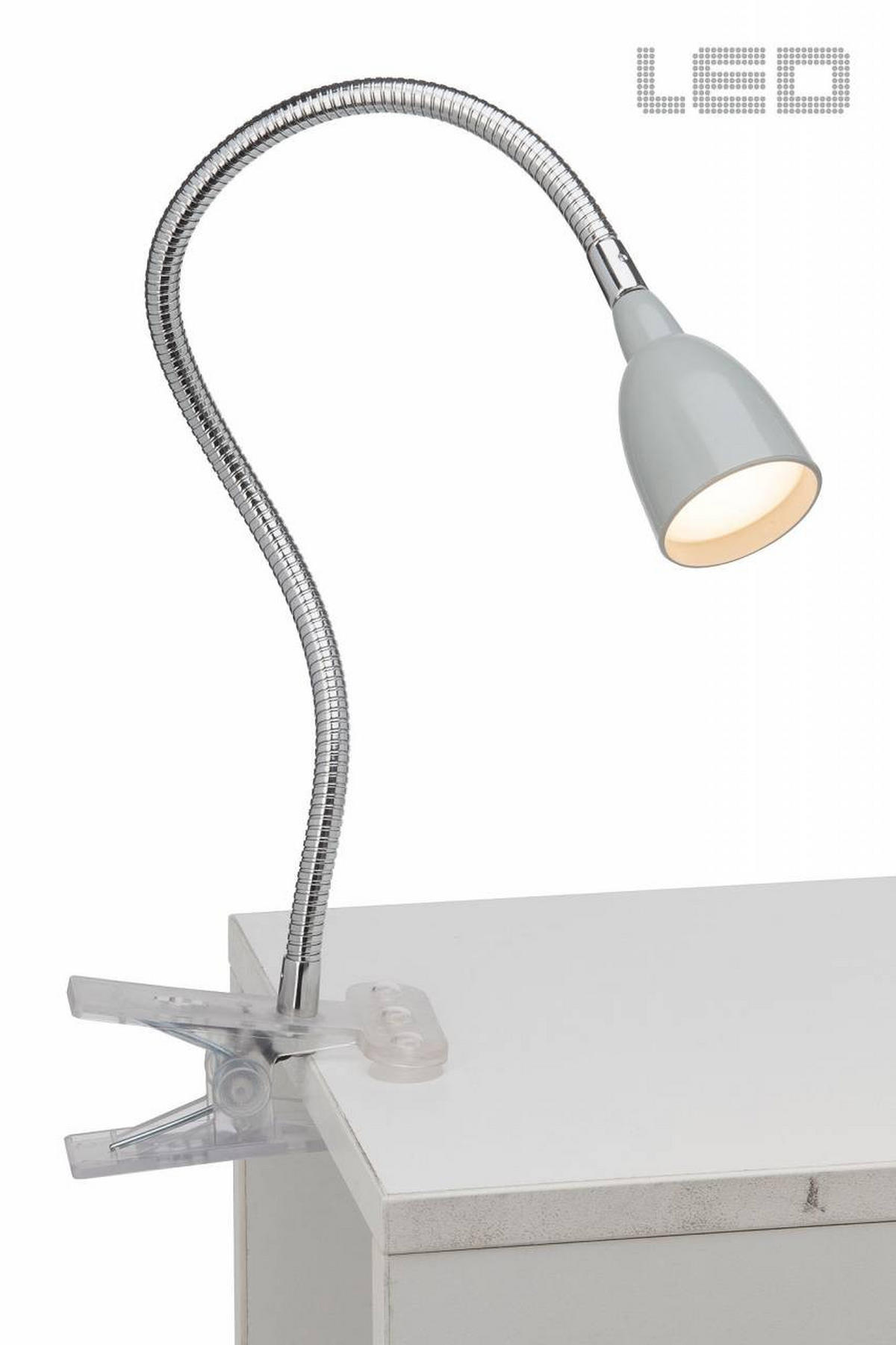 KLEMMLEUCHTE Anthony G92936/11 - Titanfarben, Metall (38/38/38cm) - Brilliant