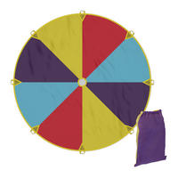SCHWUNGTUCH - Multicolor, Textil (200/0.1/200cm) - Relaxdays