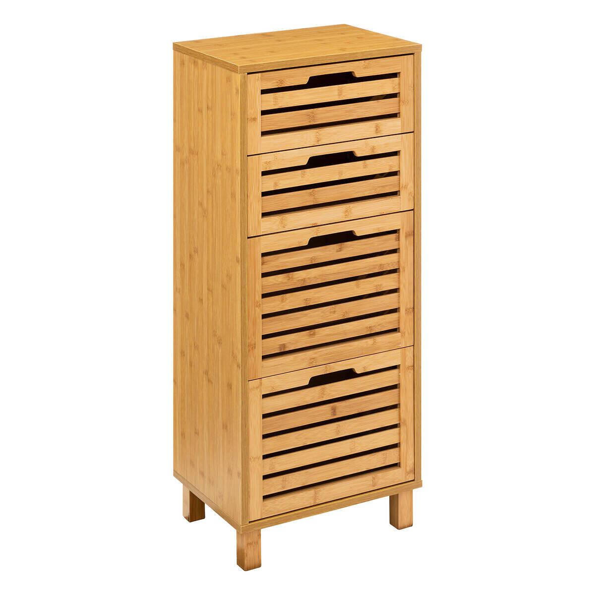 BADEZIMMERSCHRANK Sicela 40/30/97,5 cm - Braun, Naturmaterialien (30/97.5/40cm)