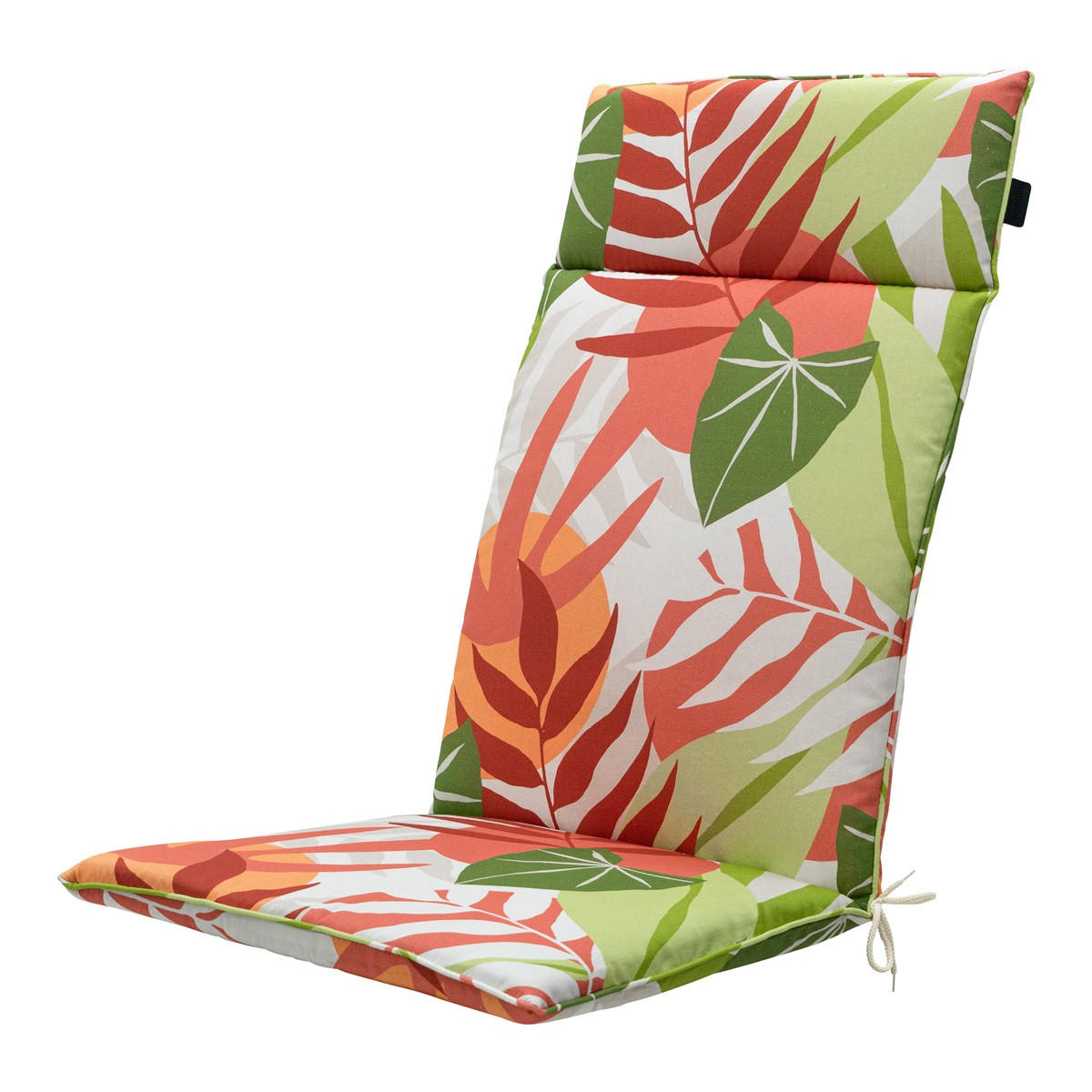GARTENSTUHLKISSEN Iven 120/50 cm 4er-Set - Rot, Textil (50/8/120cm) - Madison
