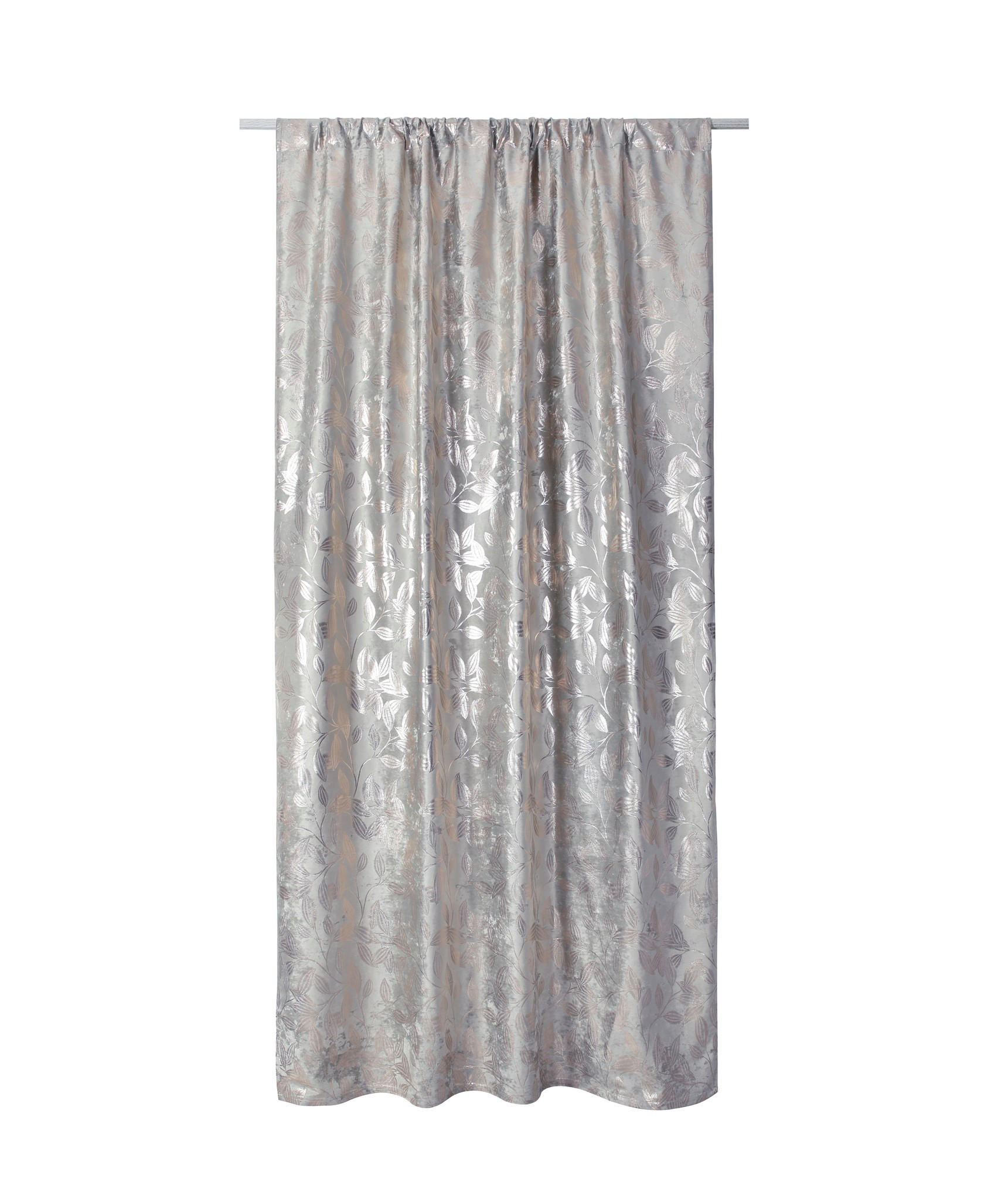 VORHANG Blomstela - Braun, Textil (140/1/250cm) - home&you