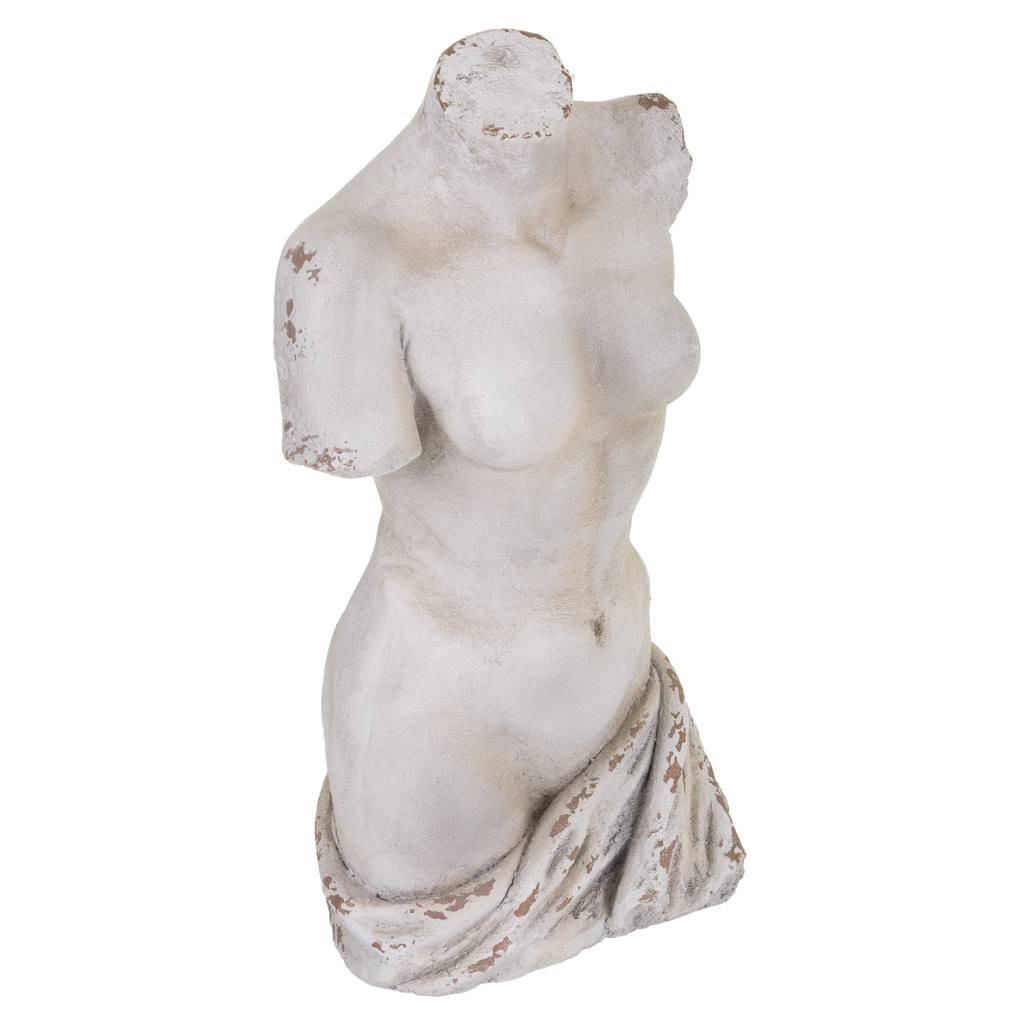 DEKORATIONSSTÜCK, weiß, 38x26x72cm - Weiß, Stein (38/72/26cm) - Wanderlust