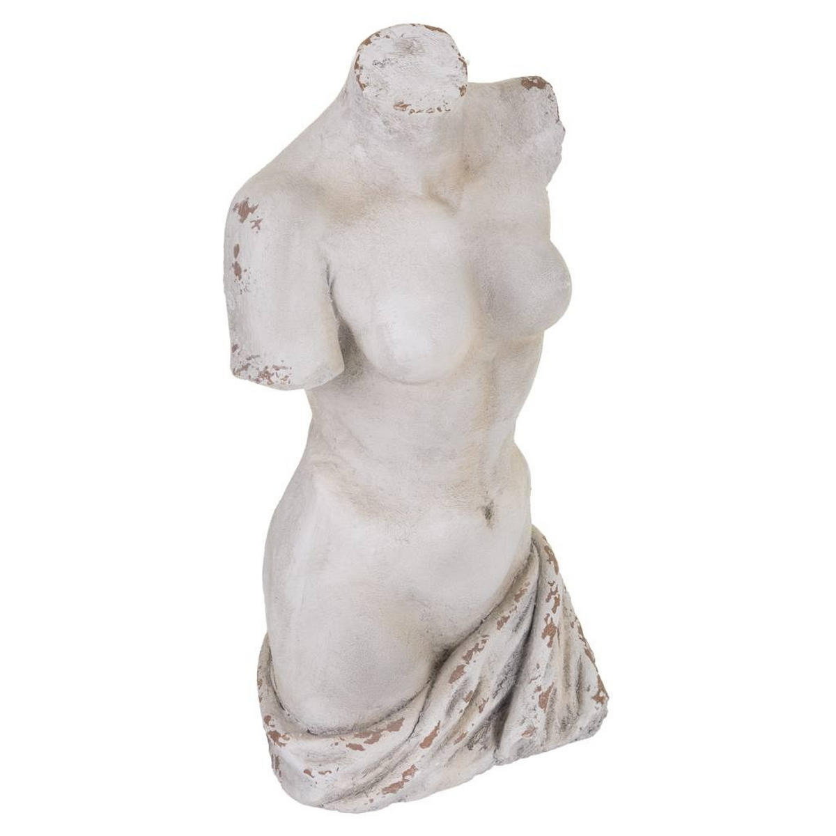 DEKORATIONSSTÜCK, weiß, 38x26x72cm - Weiß, Stein (38/72/26cm) - Wanderlust