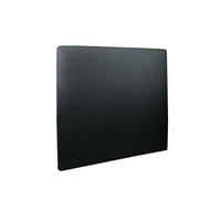 KOPFTEIL gepolstertes – schwarzer Bouclé-Stoff - 180 cm - Beige/Schwarz, Holz (180/120/10cm) - Sommeil de Plomb