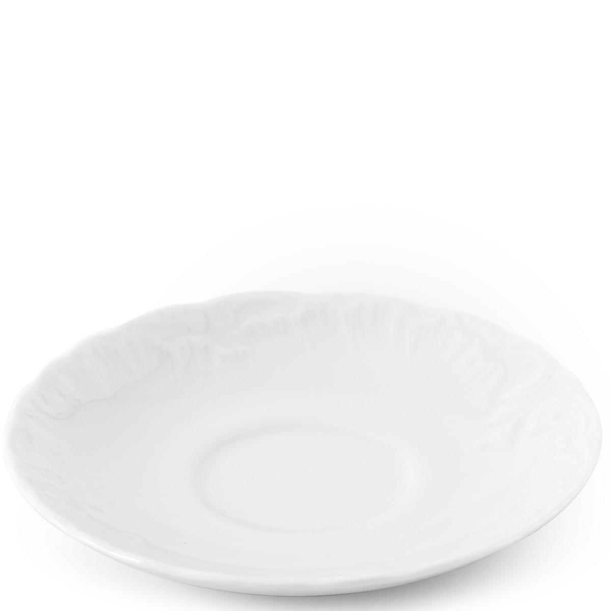 TEETASSEN Cmielow Rococo 6-tlg - Weiß, Keramik (0.25L) - KONSIMO®
