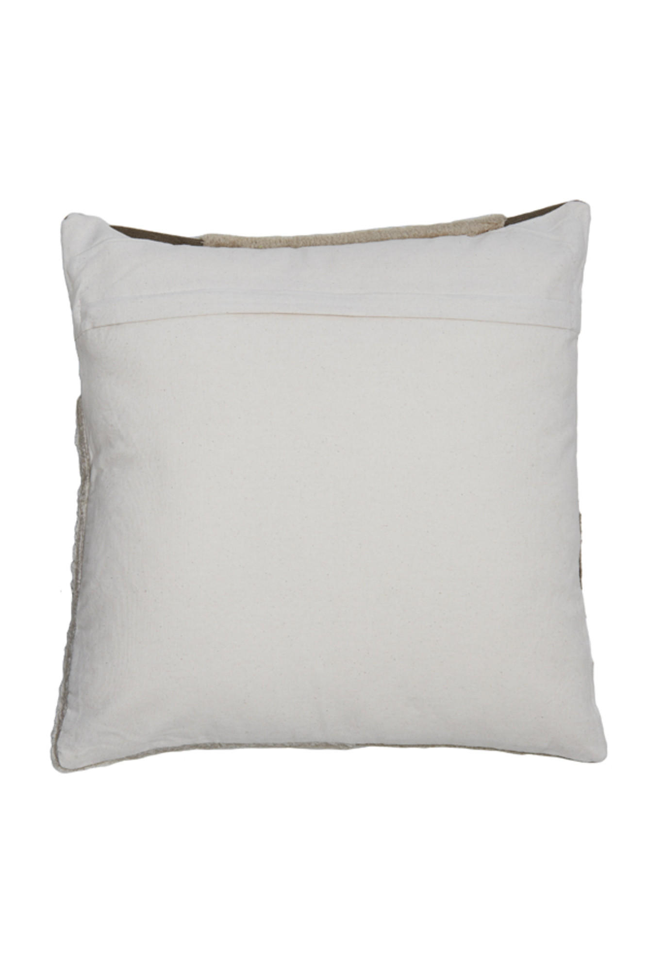 DEKOKISSEN Canazei Grau 45/45/10 cm - Grau, Textil (45/45cm) - Light & Living