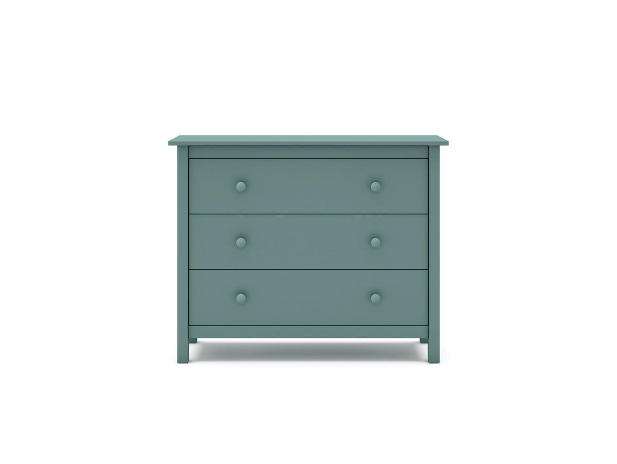 KOMMODE Max Grün 100/40/80 cm - Grün, Holz (40/80/100cm)