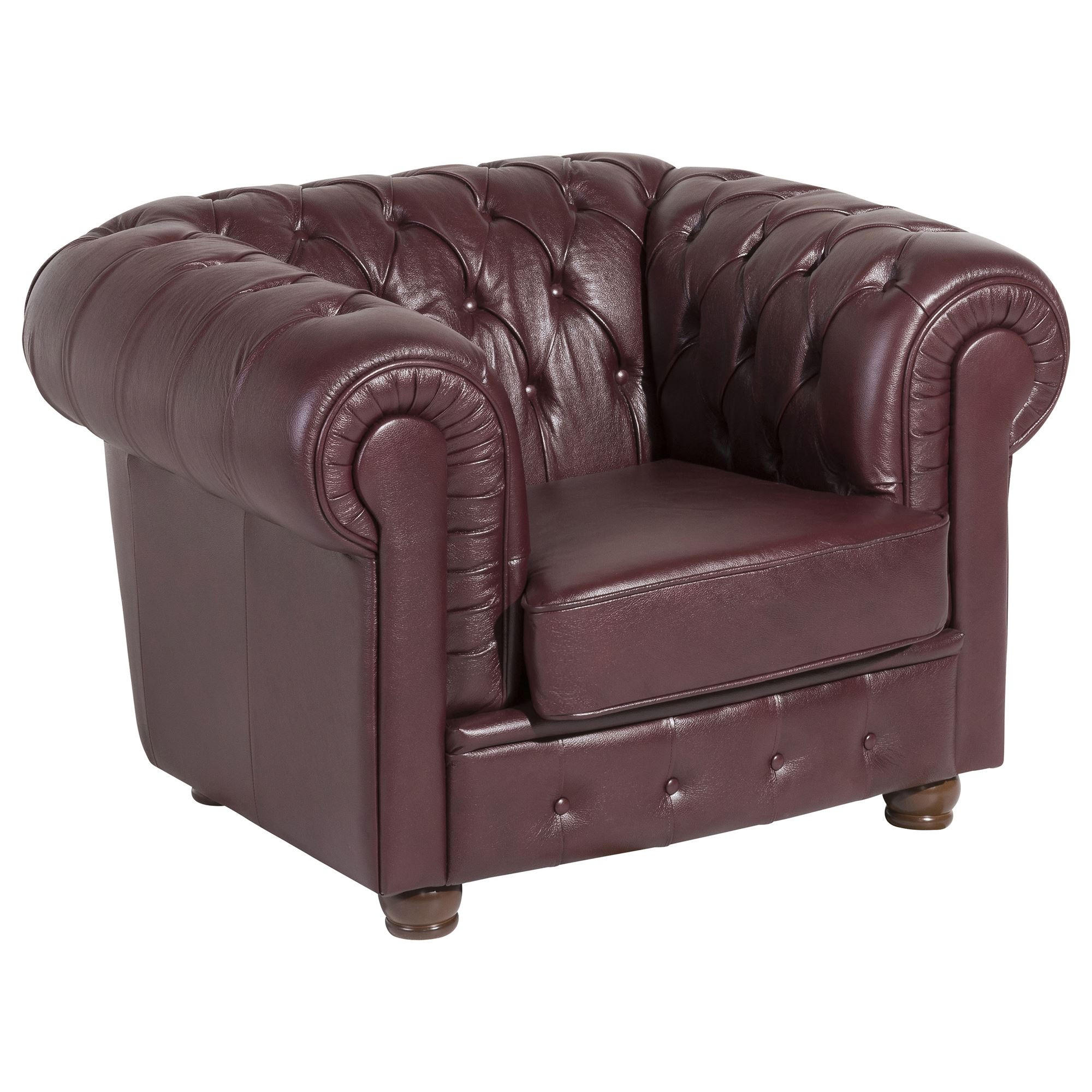58aufmkessel Polstersessel Rot 98x76x110 cm