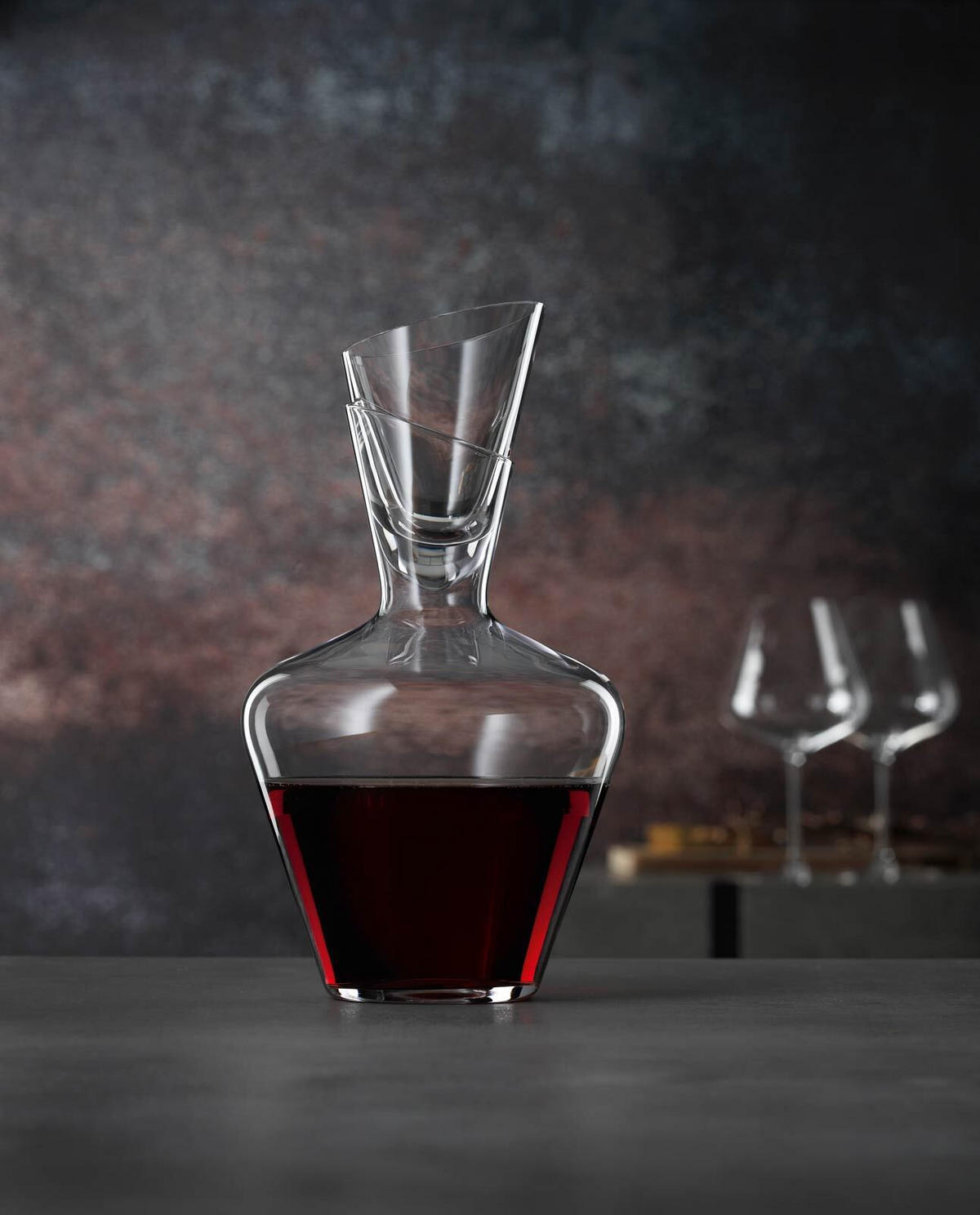 WEINKARAFFE MIT STOPFEN Definition transparent 1 Liter - Transparent, Glas (1L) - Spiegelau