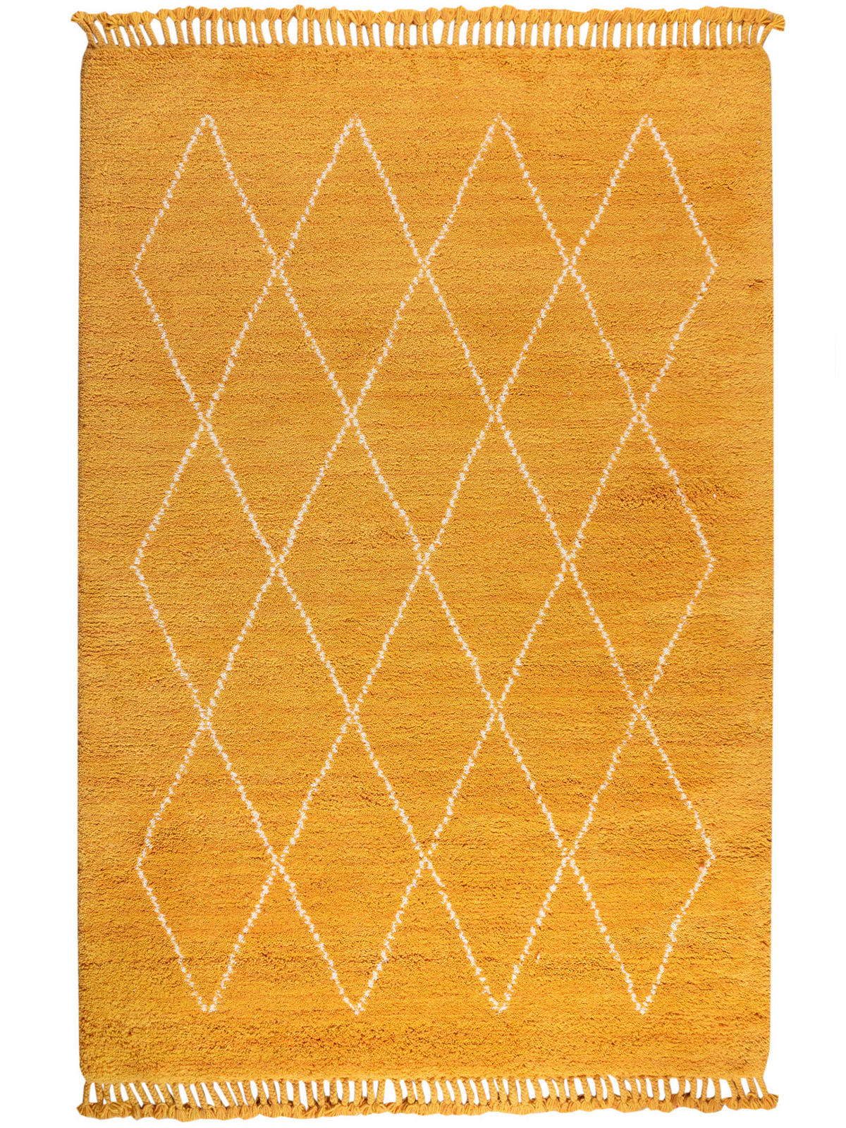 BERBERTEPPICH 140/200 cm Beni - Gelb, Naturmaterialien/Naturmaterialen (140/200cm) - Steffensmeier