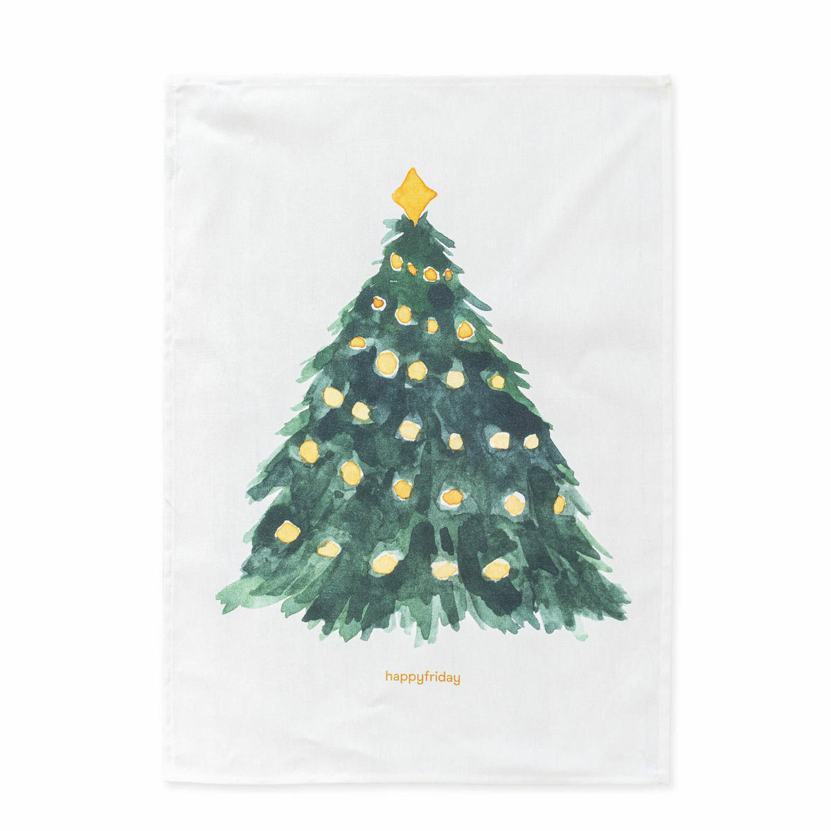 GESCHIRRTUCH (2 tlg) sapin 70x50 cm mehrfarbig - Multicolor, Textil (70/50cm) - Happy Friday