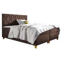 BOXBETT Inez - Braun, Holz (160/200cm) - MIRJAN24