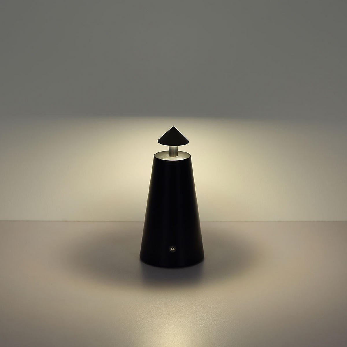LED-TISCHLEUCHTEN 2er Set CCT Touchdimmer - Schwarz, Metall (9/9/19cm) - Globo Lighting