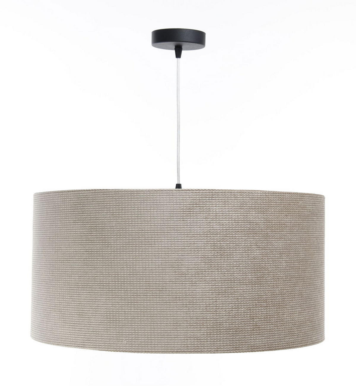 HÄNGELEUCHTE Beige 50/25 cm - Beige/Goldfarben, Kunststoff (50/0.6/25cm) - ONZENO