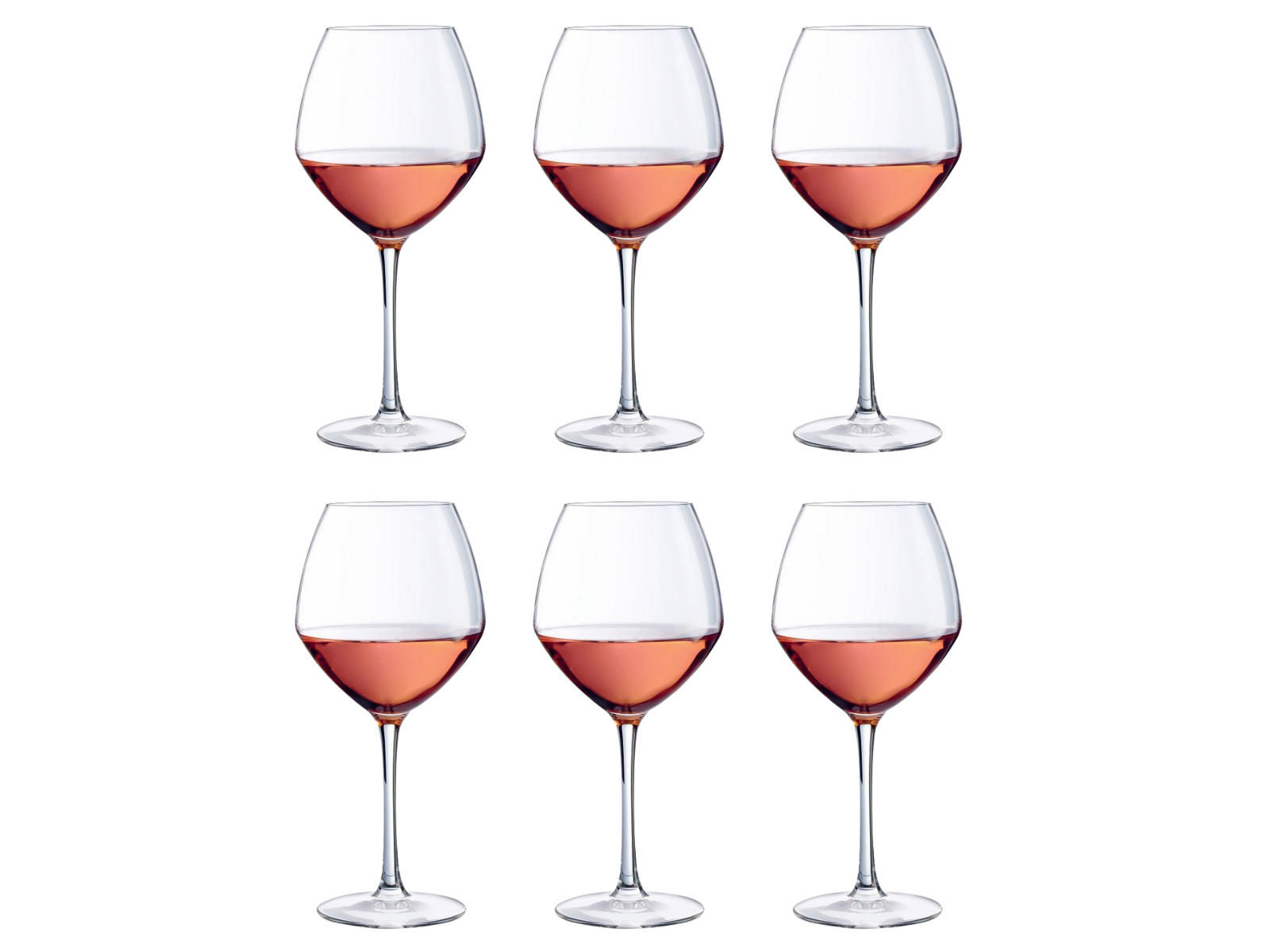 ROTWEINGLAS Rotweingläser Cabernet Junge Weine 350 ml - 6 Stücke - Transparent, Glas (0.35L)
