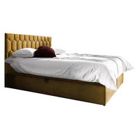 BOXBETT Top M24 - Gelb, Holz (180/200cm) - MIRJAN24