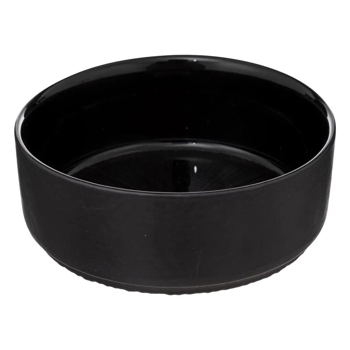 SERVIERGESCHIRR mit Tablett Astra Schwarz 34/34/5 cm - Schwarz, Glas (34/5/34cm) - Secret de Gourmet