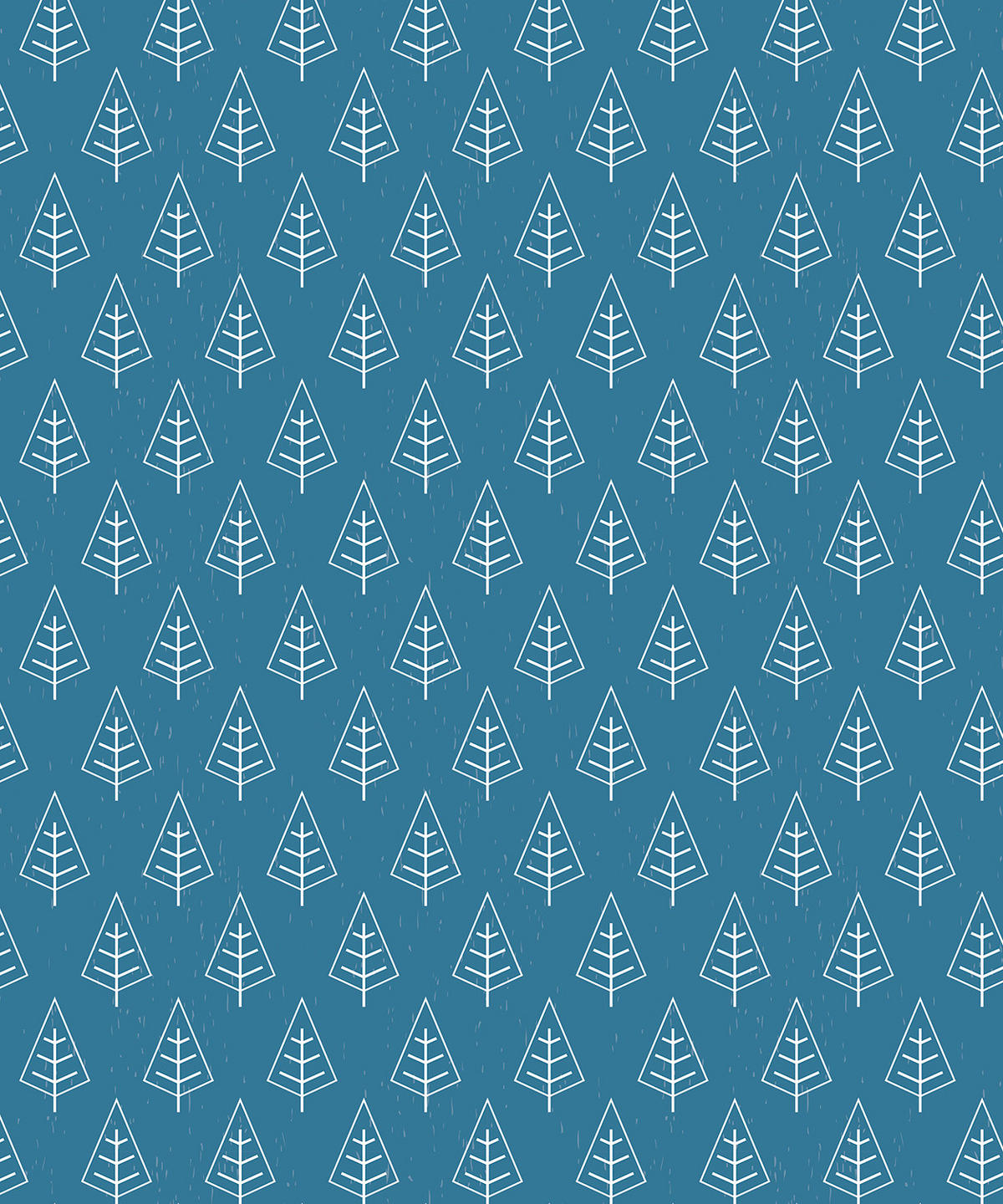 VERDUNKELUNGSROLLO 150x180 cm Bäume im Regen - Weiß, Textil (150/180cm) - TULUP
