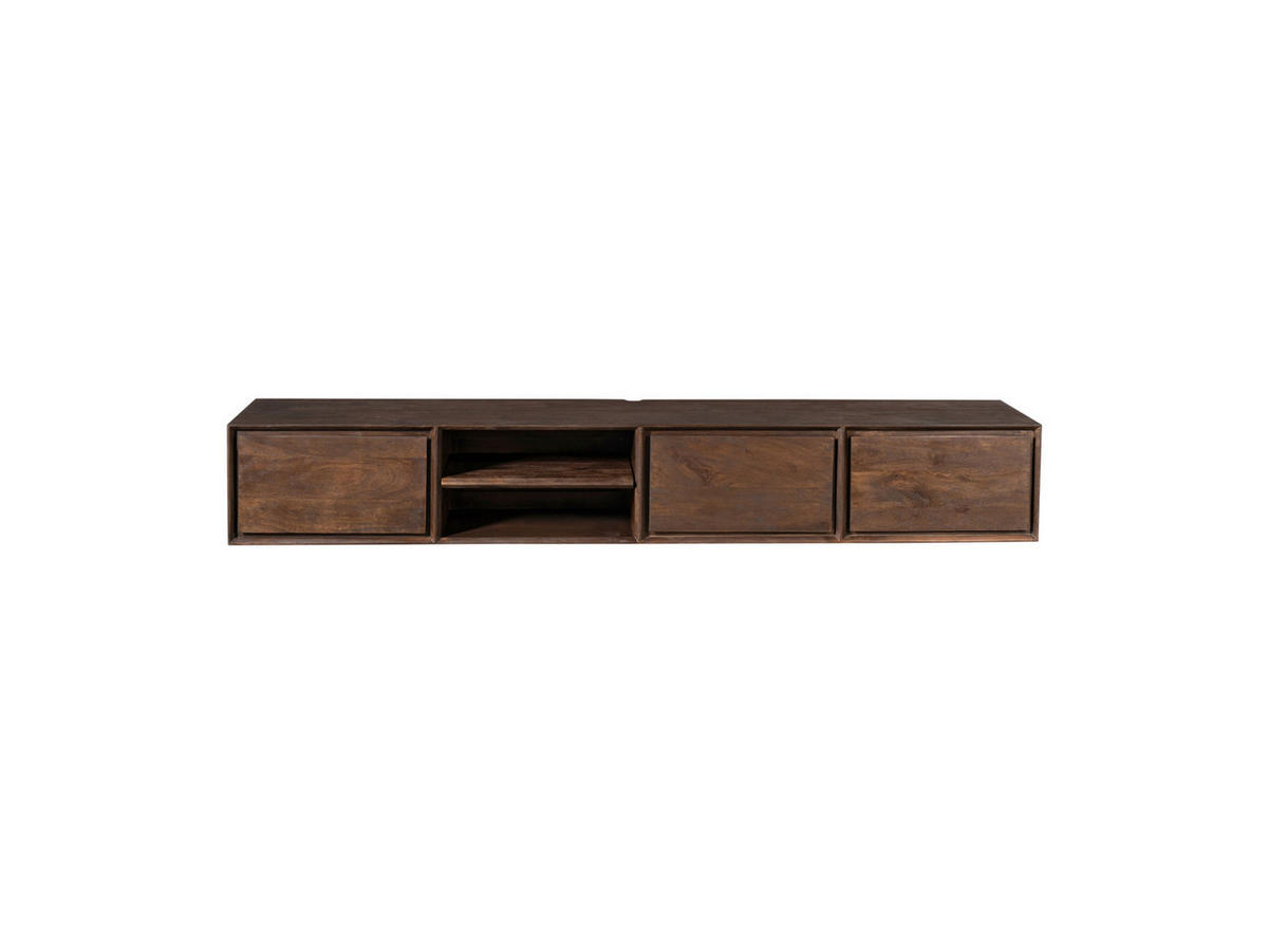 LOWBOARD Amoria Mangoholz 200 cm / 35 cm Braun - Braun, Holz (200/30/35cm) - Villa Möbel
