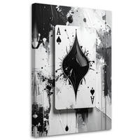 LEINWANDBILD Hobby und Bildung 40x60cm - Schwarz, Textil (40/60cm) - Feeby