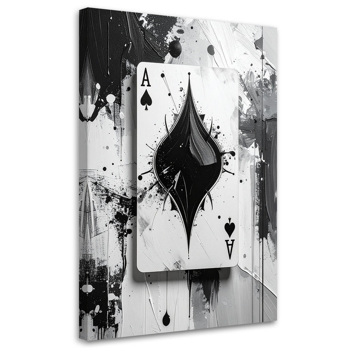 LEINWANDBILD Hobby und Bildung 40x60cm - Schwarz, Textil (40/60cm) - Feeby