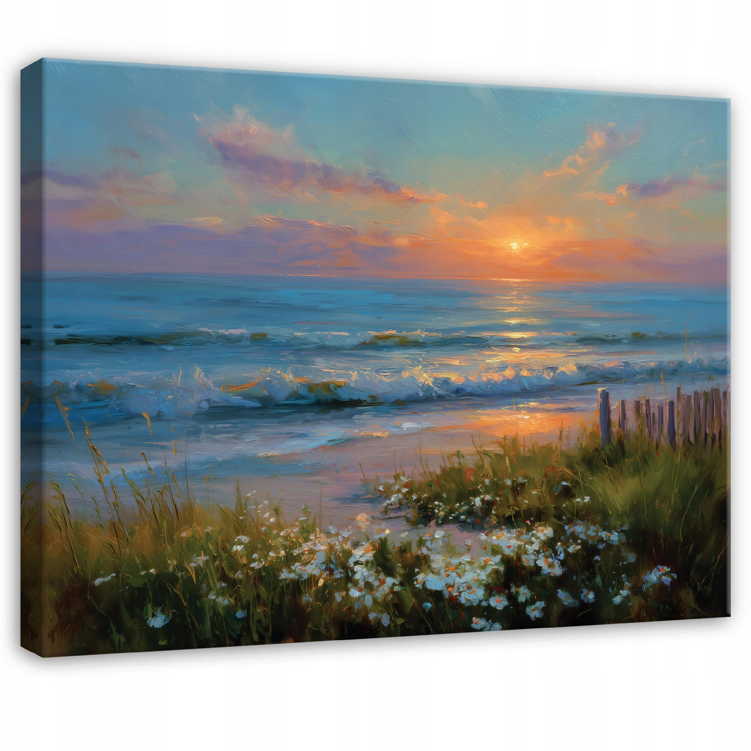Wallarena Leinwandbild Mehrfarbig 90x60 cm